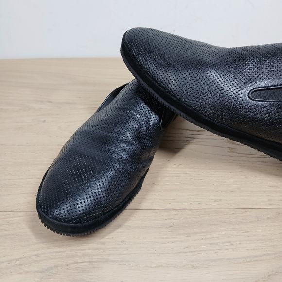 Carlo Pazolini Black Textured Slip-On Minimalist Lightweight Loafers 1314 main image 13